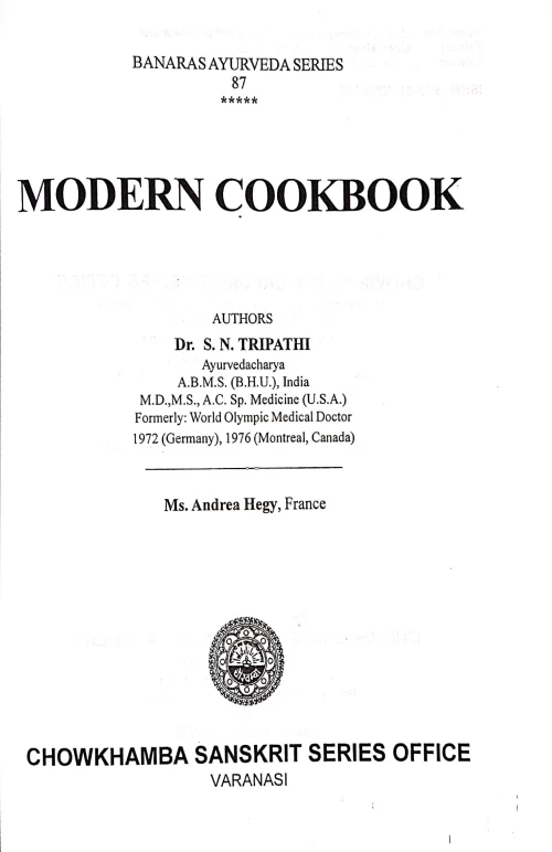 Modern Cook Book